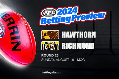 AFL Betting Odds for Round 23 Top Matchups .